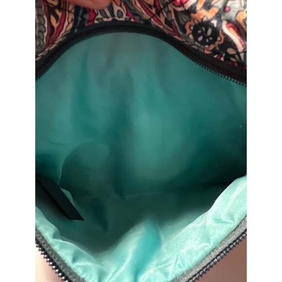 Travelon Quilted Paisley Crossbody Bag With Adjustable Strap - Picture 13 of 16